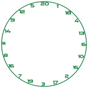 BULLET CUSTOM NUMBERRING GREEN