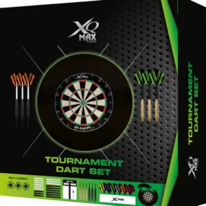 XQMAX TOURNAMENT DARTSET BLACK